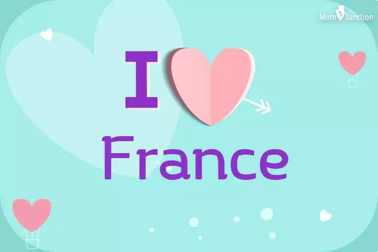 I Love France Wallpaper