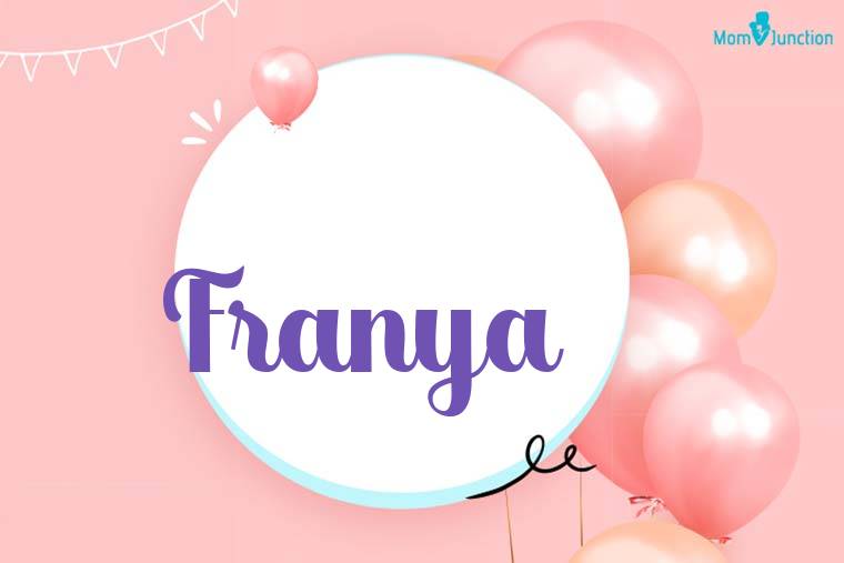 Franya Birthday Wallpaper