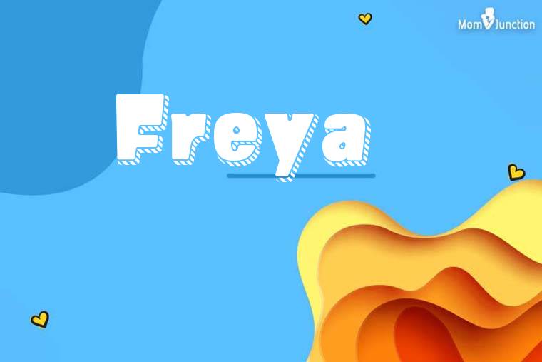 Freya 3D Wallpaper