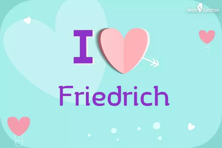 I Love Friedrich Wallpaper