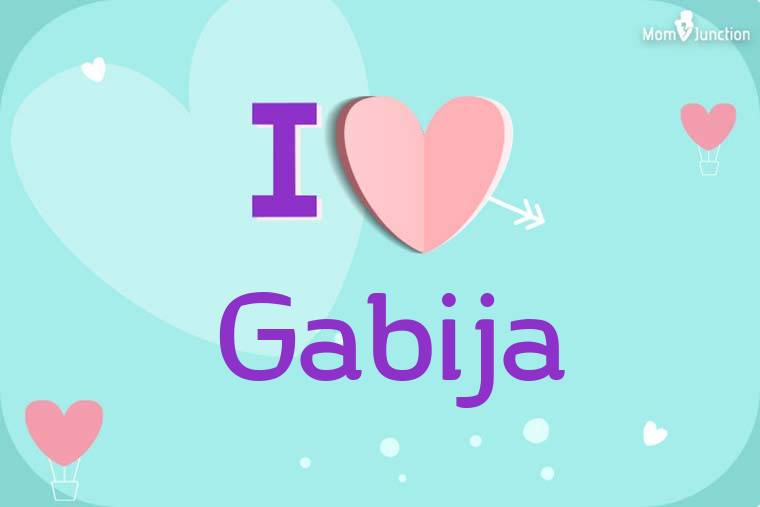 I Love Gabija Wallpaper