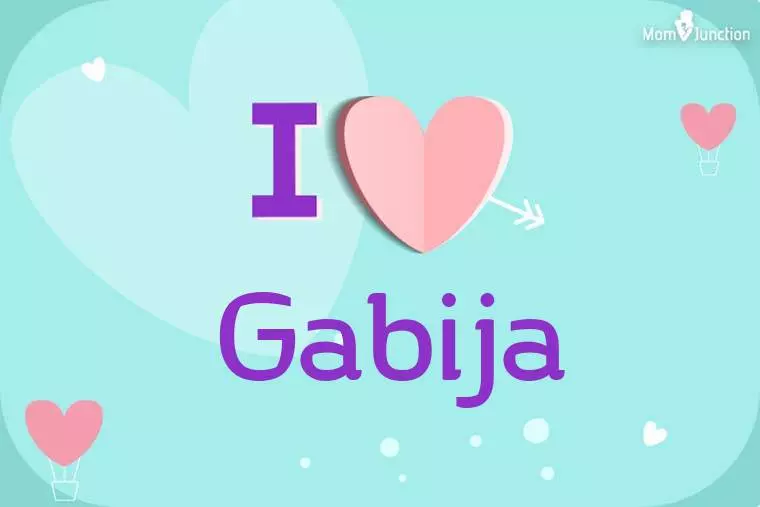 I Love Gabija Wallpaper