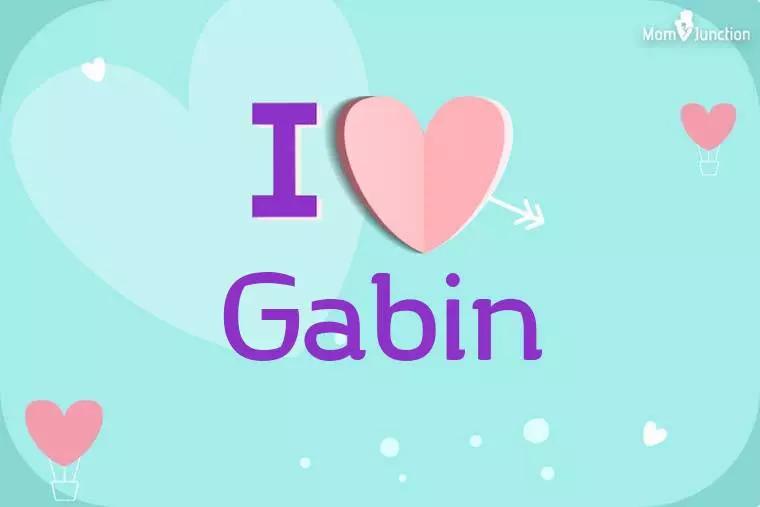 I Love Gabin Wallpaper