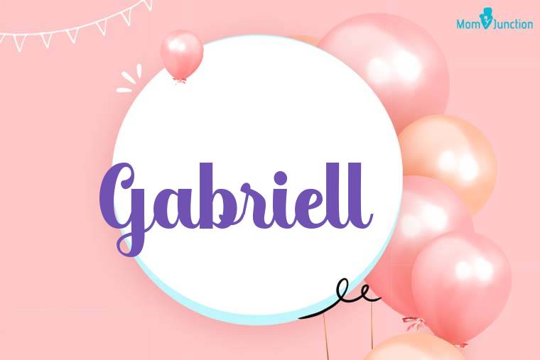 Gabriell Birthday Wallpaper