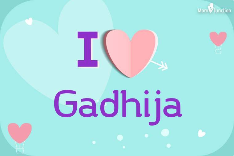 I Love Gadhija Wallpaper