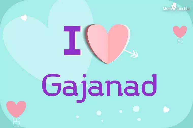 I Love Gajanad Wallpaper