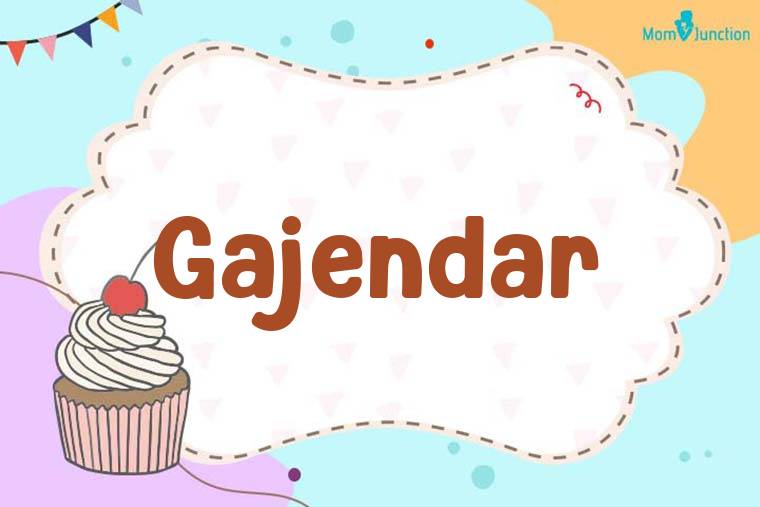 Gajendar Birthday Wallpaper
