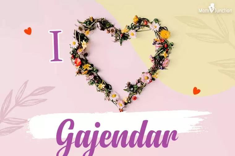 I Love Gajendar Wallpaper