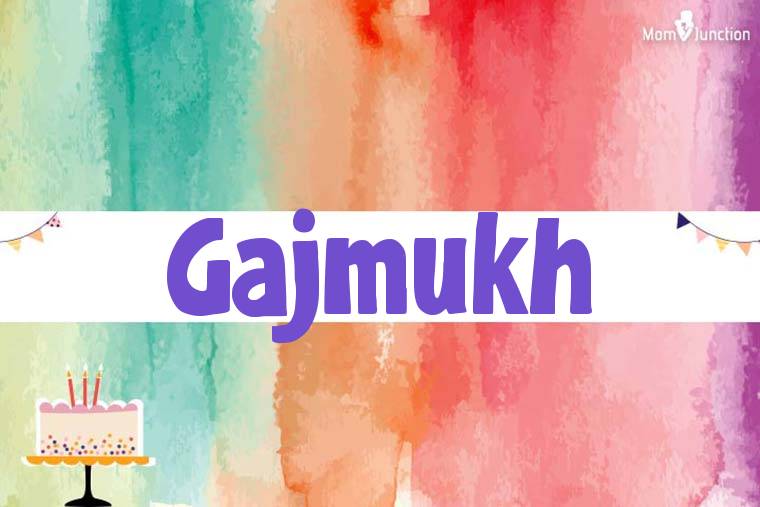 Gajmukh Birthday Wallpaper