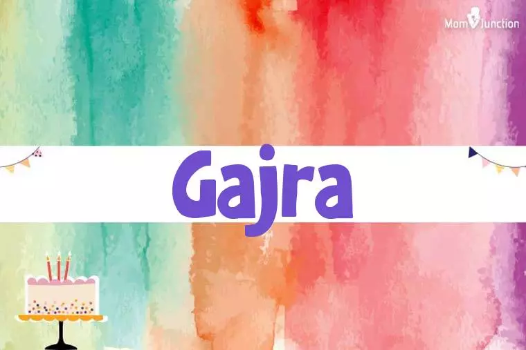 Gajra Birthday Wallpaper