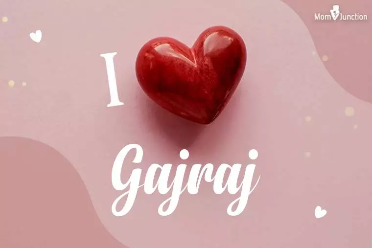 I Love Gajraj Wallpaper