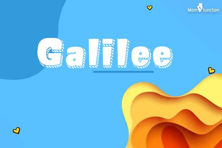 Galilee 3D Wallpaper