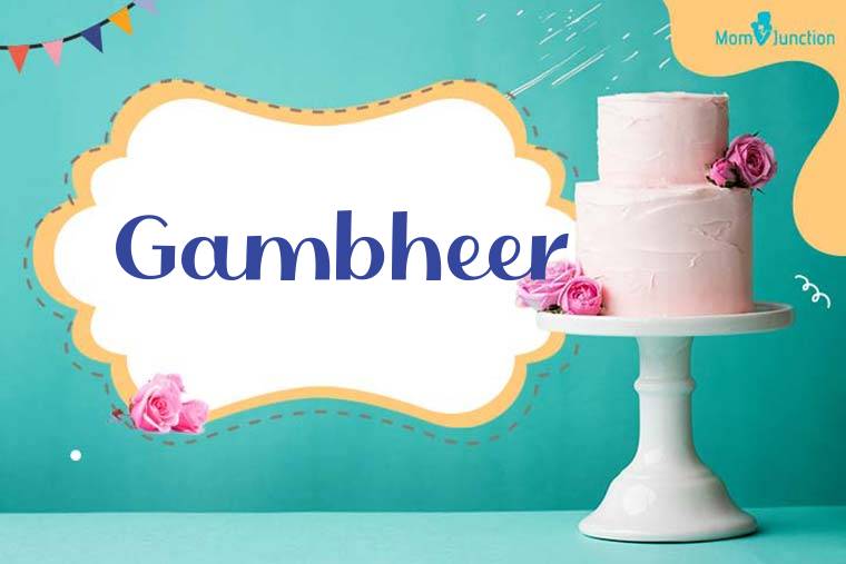 Gambheer Birthday Wallpaper