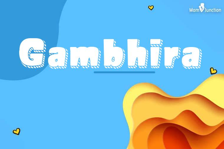 Gambhira 3D Wallpaper