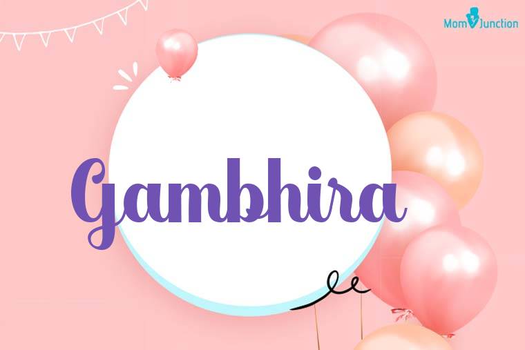 Gambhira Birthday Wallpaper