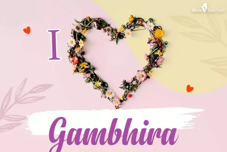 I Love Gambhira Wallpaper