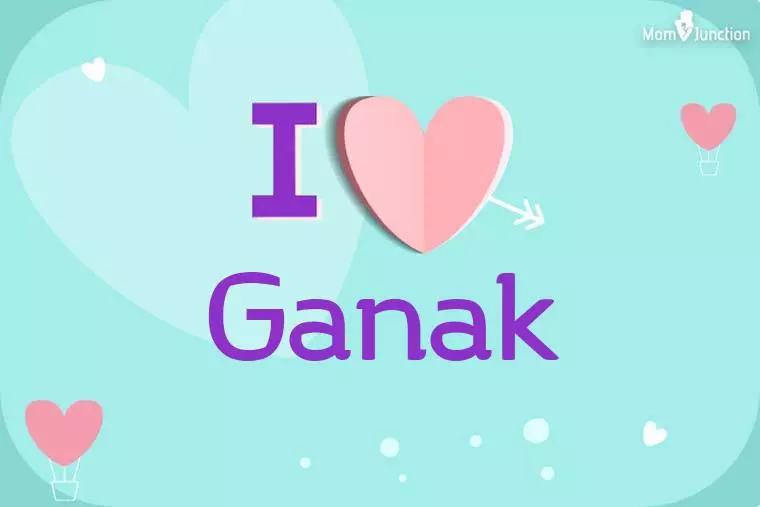 I Love Ganak Wallpaper