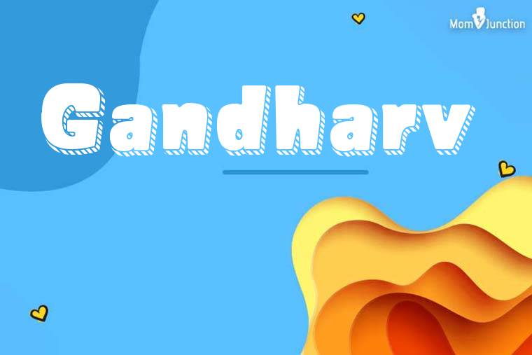 Gandharv 3D Wallpaper