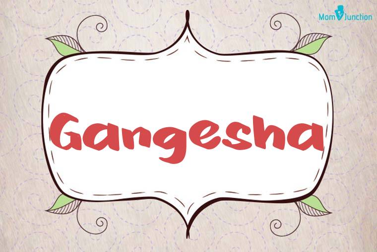 Gangesha Stylish Wallpaper