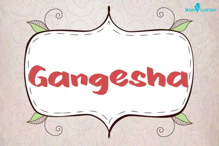 Gangesha Stylish Wallpaper