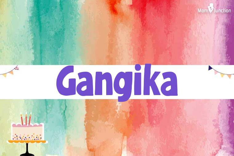 Gangika Birthday Wallpaper