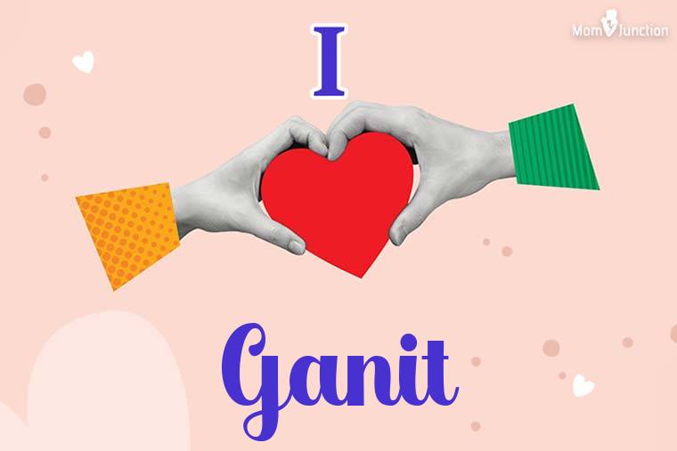 I Love Ganit Wallpaper