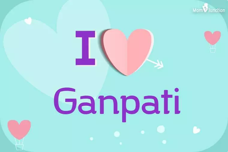 I Love Ganpati Wallpaper