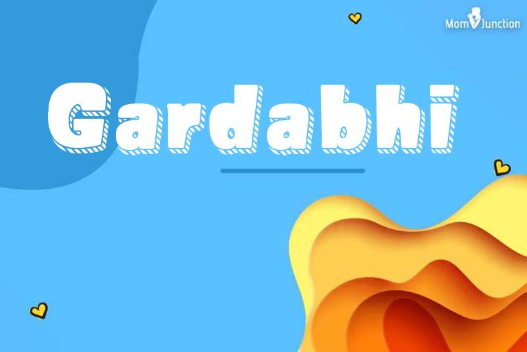 Gardabhi 3D Wallpaper
