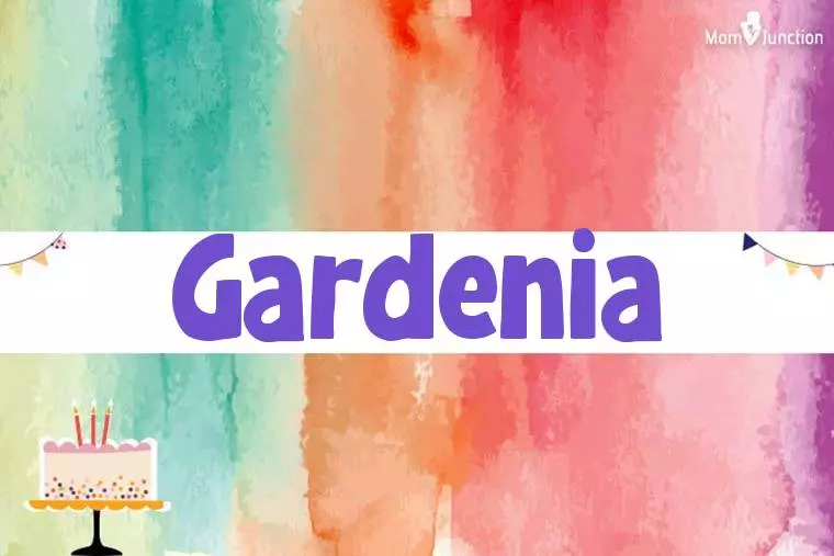 Gardenia Birthday Wallpaper