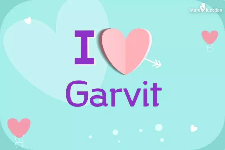 I Love Garvit Wallpaper