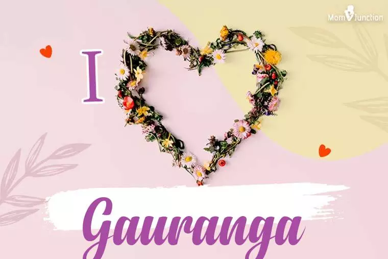 I Love Gauranga Wallpaper