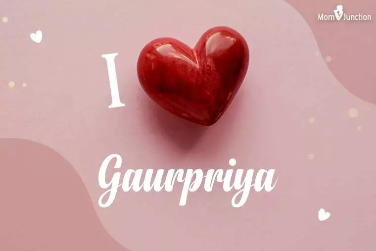 I Love Gaurpriya Wallpaper