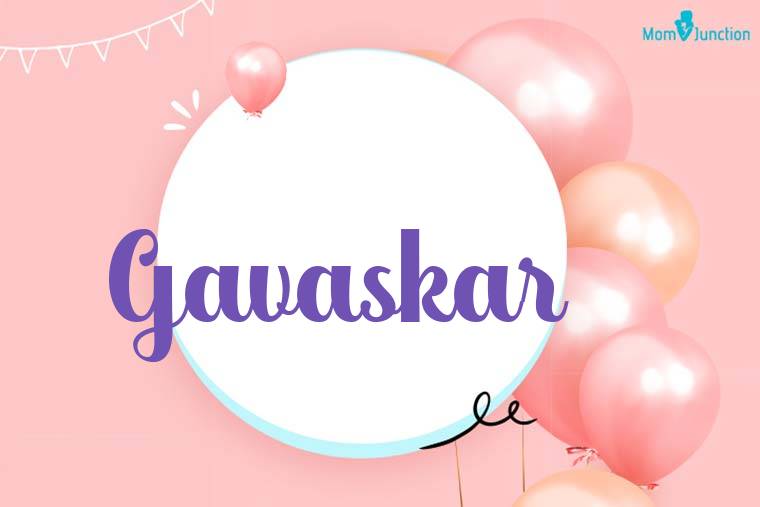Gavaskar Birthday Wallpaper