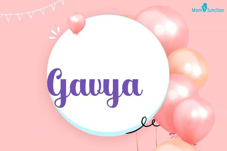 Gavya Birthday Wallpaper