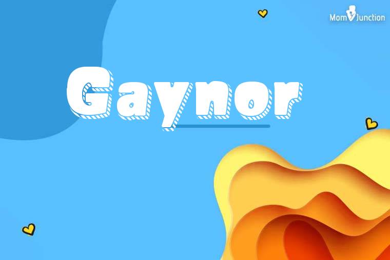 Gaynor 3D Wallpaper