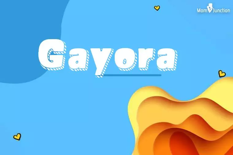 Gayora 3D Wallpaper