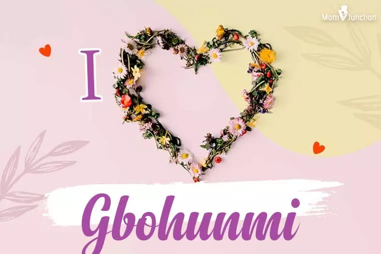 I Love Gbohunmi Wallpaper