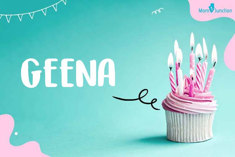 Geena Birthday Wallpaper