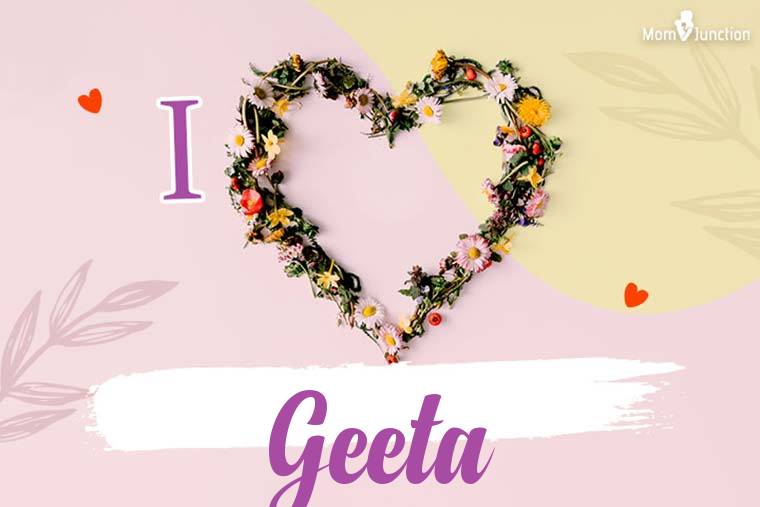 I Love Geeta Wallpaper