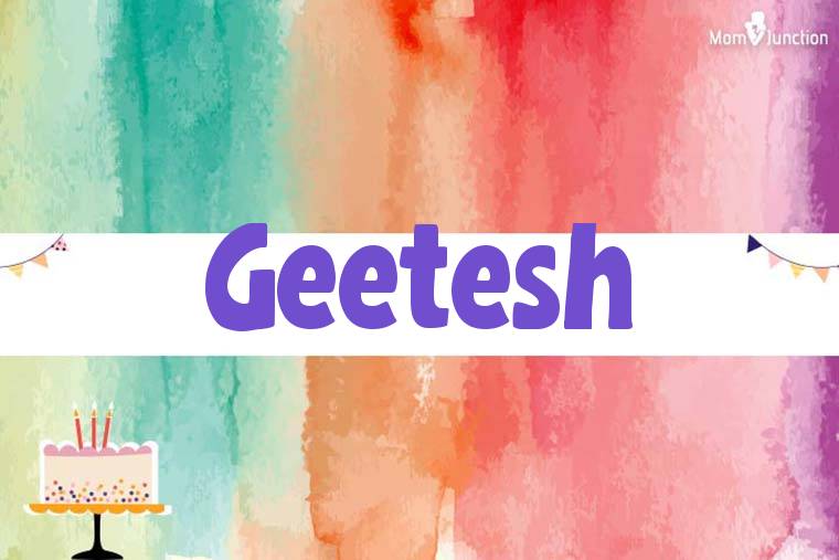 Geetesh Birthday Wallpaper