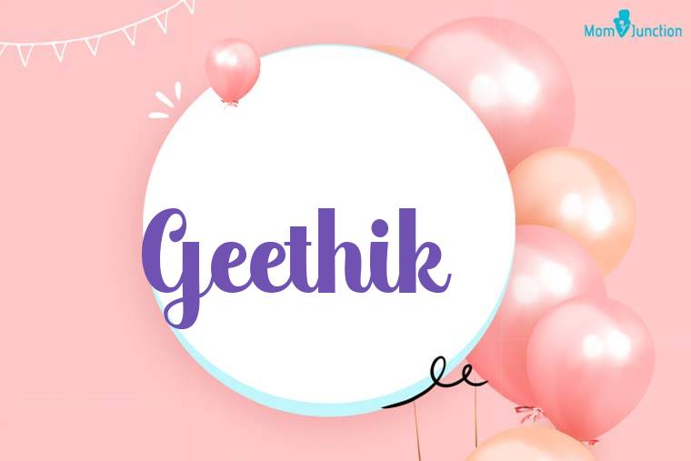 Geethik Birthday Wallpaper
