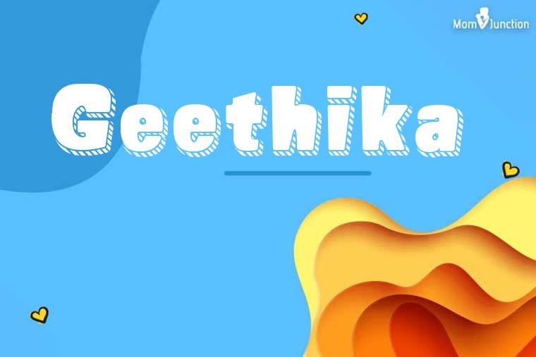 Geethika 3D Wallpaper