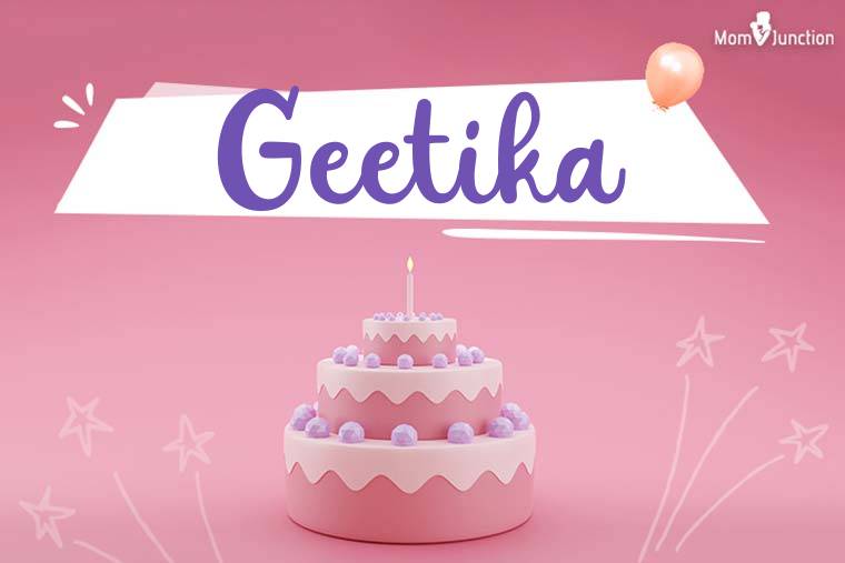 Geetika Birthday Wallpaper