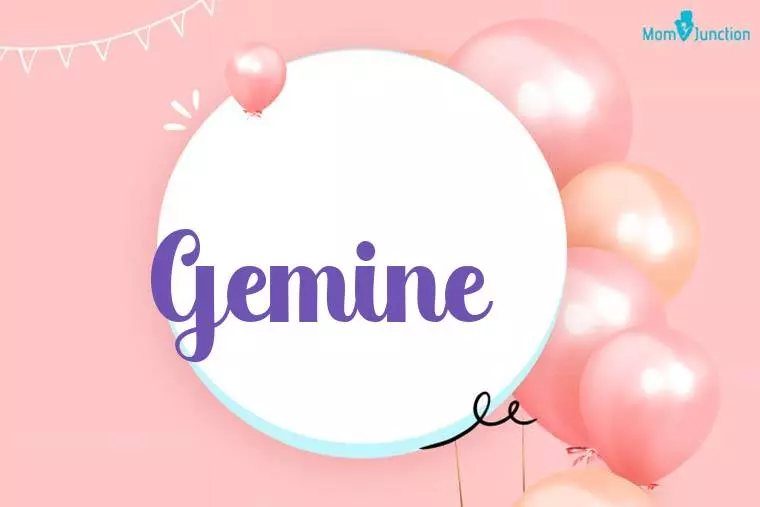 Gemine Birthday Wallpaper