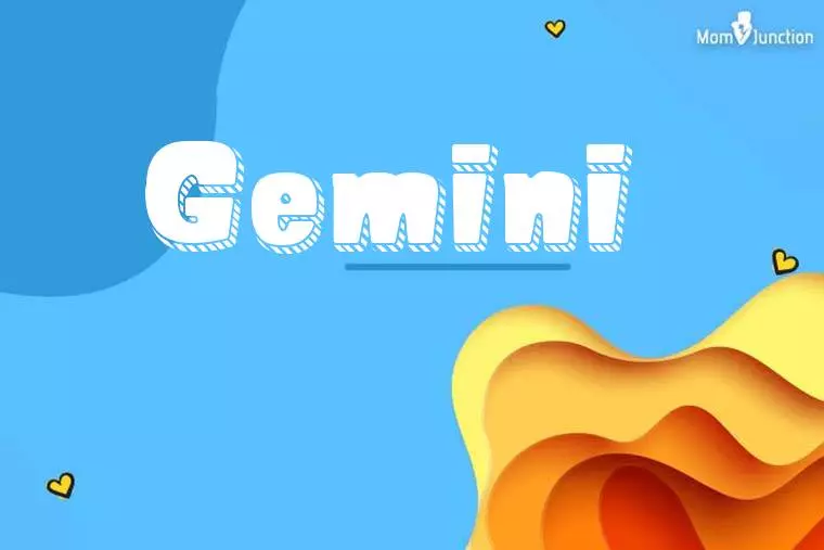 Gemini 3D Wallpaper