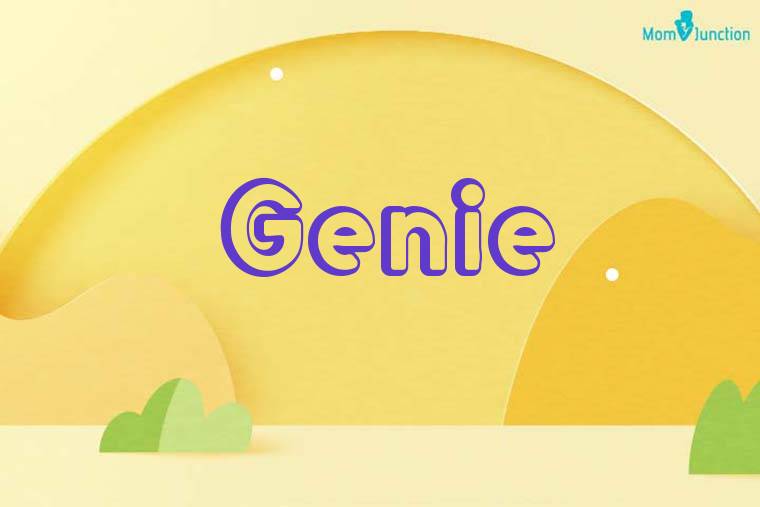 Genie 3D Wallpaper