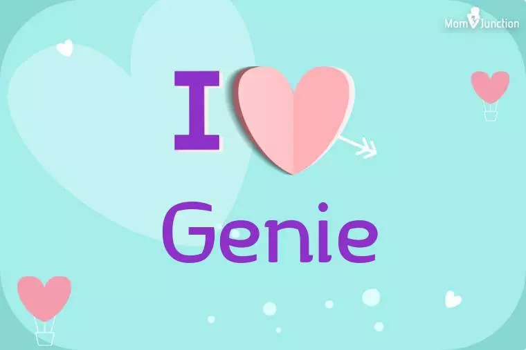 I Love Genie Wallpaper