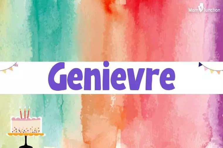 Genievre Birthday Wallpaper