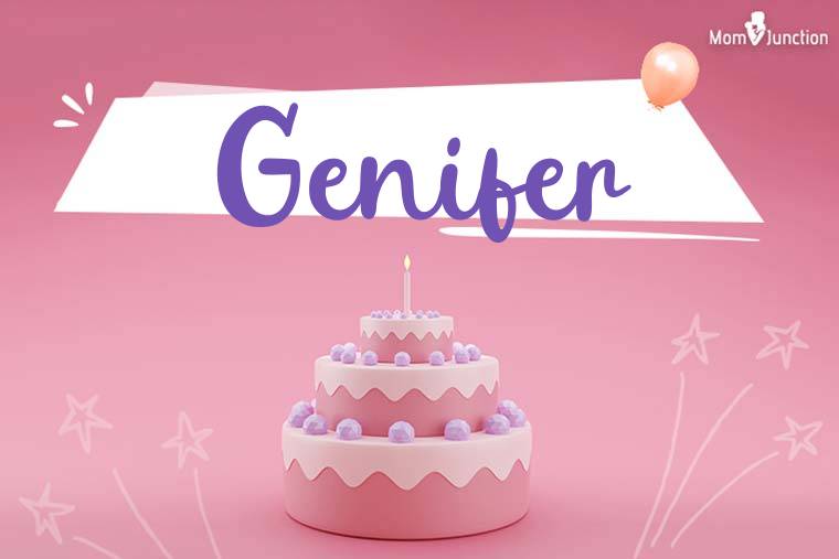 Genifer Birthday Wallpaper