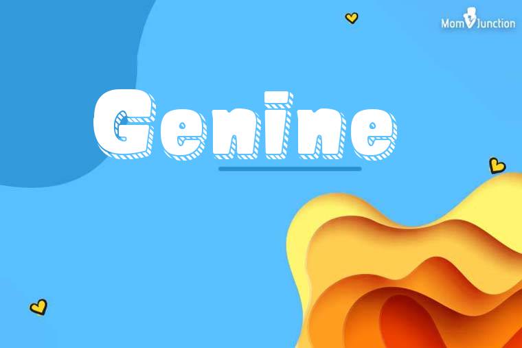 Genine 3D Wallpaper